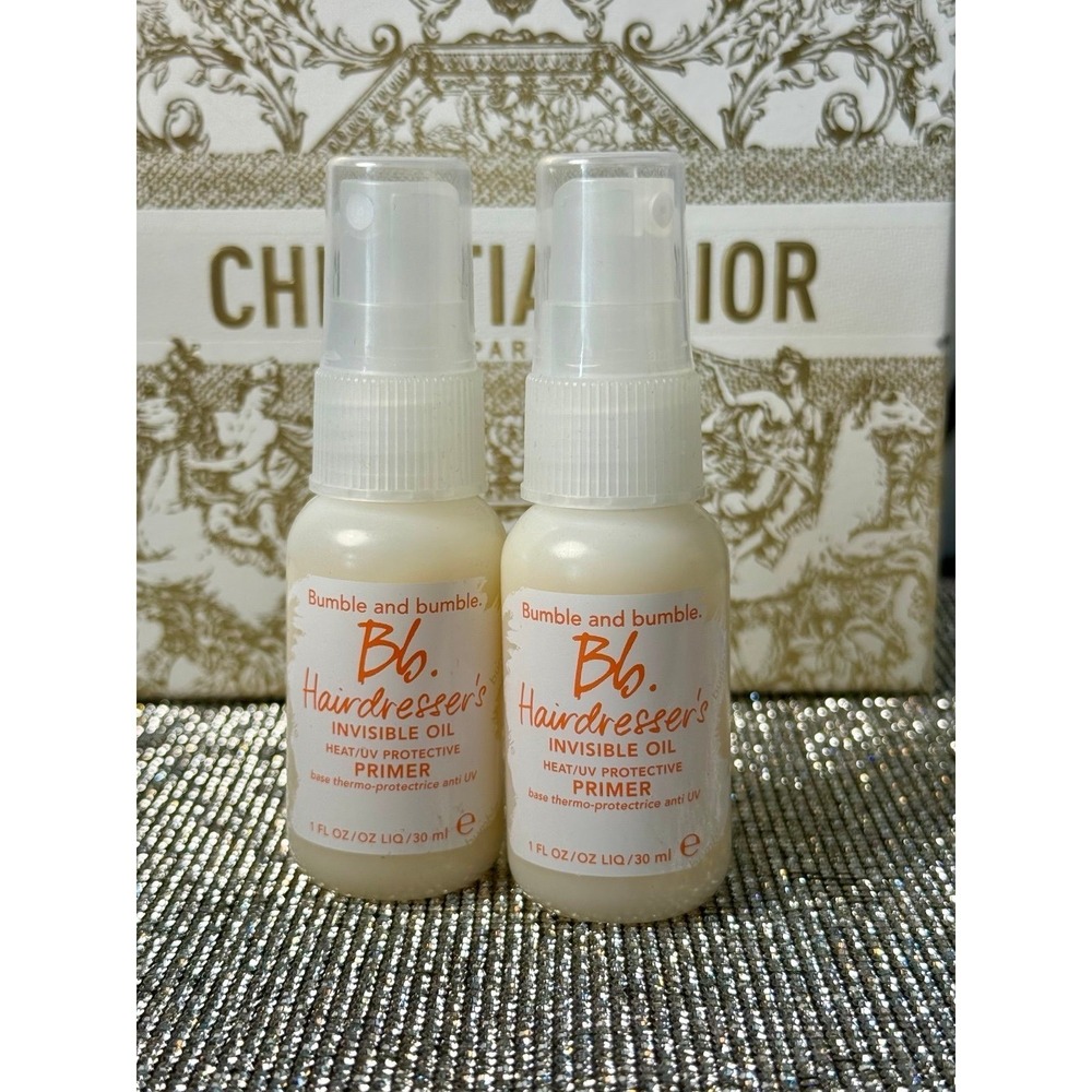 Bundle of 2 Bumble and Bumble Hairdresser's Invisible Oil Heat/UV Primer 1 floz